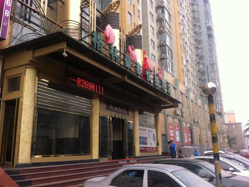 Greentree Inn Liaoning Dalian Railway Station South Plaza Tianjin Street Express Exteriér fotografie